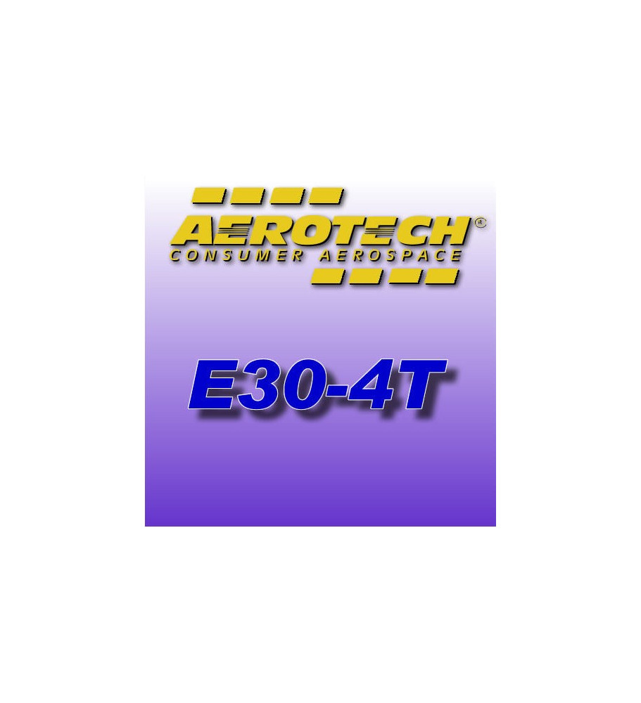 E30-4T - Aerotech Single Use Motor 24 mm (2-pak)
