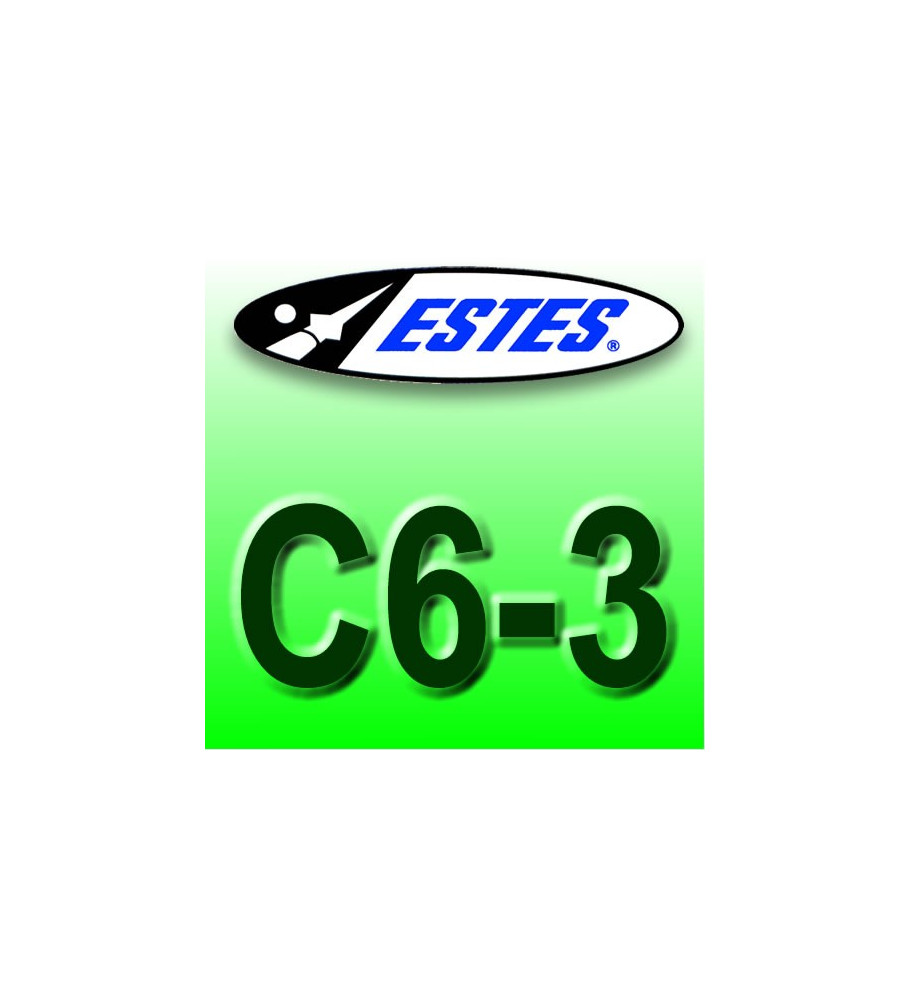 Estes motors C6-3