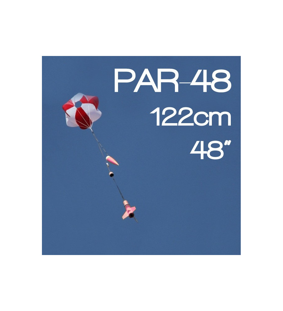 Paracaídas PAR-48 (122 cm) - Public Missiles Ltd.