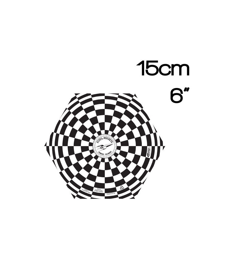Parachute en plastique Estes 15 cm (6”)