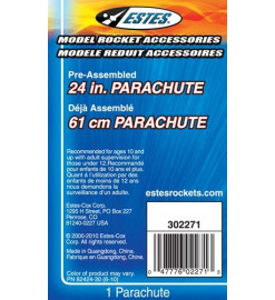 Paracaídas de plástico Estes 61 cm (24”)
