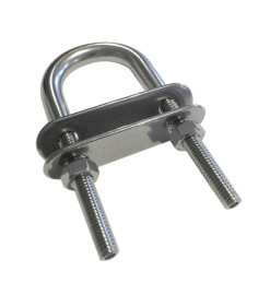 Cavallotto a "U" M6 inox