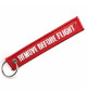 Remove Before Flight ribbon