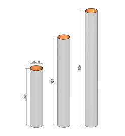 Tubo de cuerpo T-50/500 - Klima