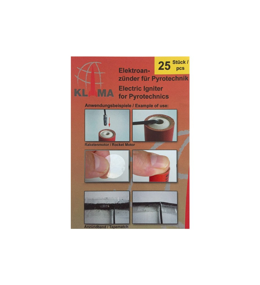 Zapalovače Klima (25 ks)