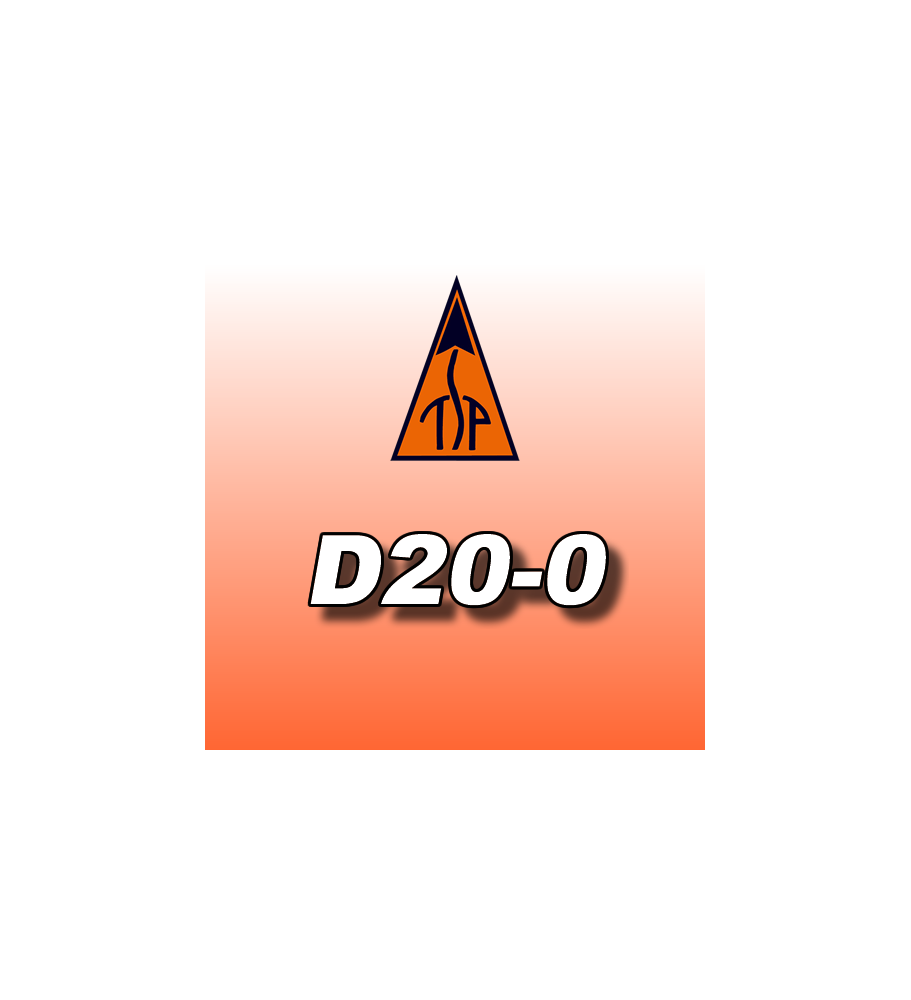 D20-0 - Moteur TSP 24 mm à usage unique (3 pcs.)