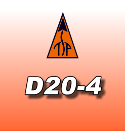 D20-4 - Motor TSP 24 mm de un solo uso (3 uds.)