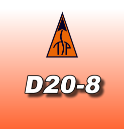 D20-8 - TSP 24 mm Einwegmotor (3 Stk.)