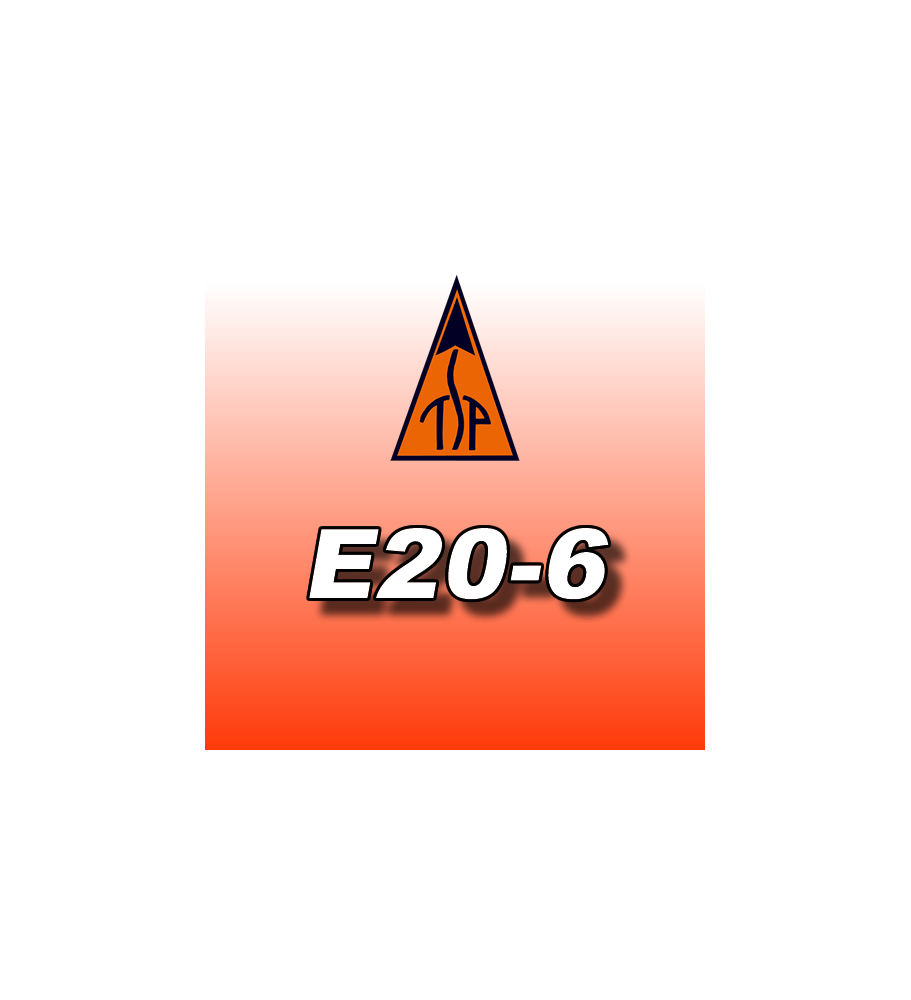 E20-6 - Jednorázový motor TSP 24 mm (2 ks)