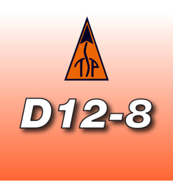 D12-8 - Moteur TSP 24 mm à usage unique (3 pcs.)