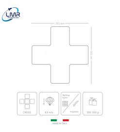 CanSat-Fallschirm xChute CS