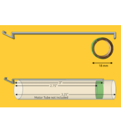 Engine retaining hooks A - B - C