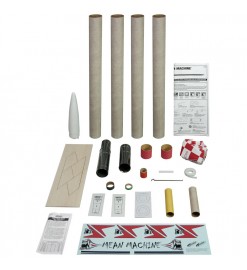 Mean Machine model rocket kit for D12 motors