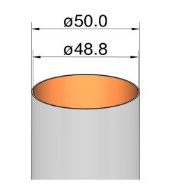 Tubo de cuerpo T-50/250 - Klima