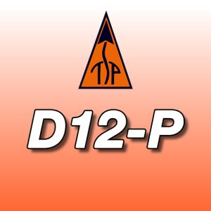 D12-P - Jednorázový motor TSP 24 mm (3 ks.)