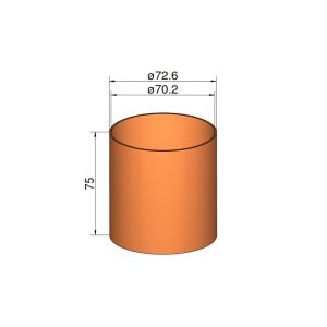 copy ofTC-75 - Acoplador de tubo - Klima