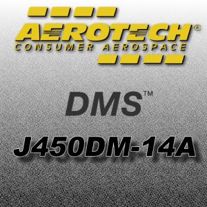 J450DM-14A - Motor DMS de un solo uso Aerotech de 54 mm