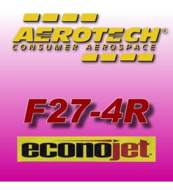 F27-4R Econojet - Moteurs à usage unique Aerotech 29 mm