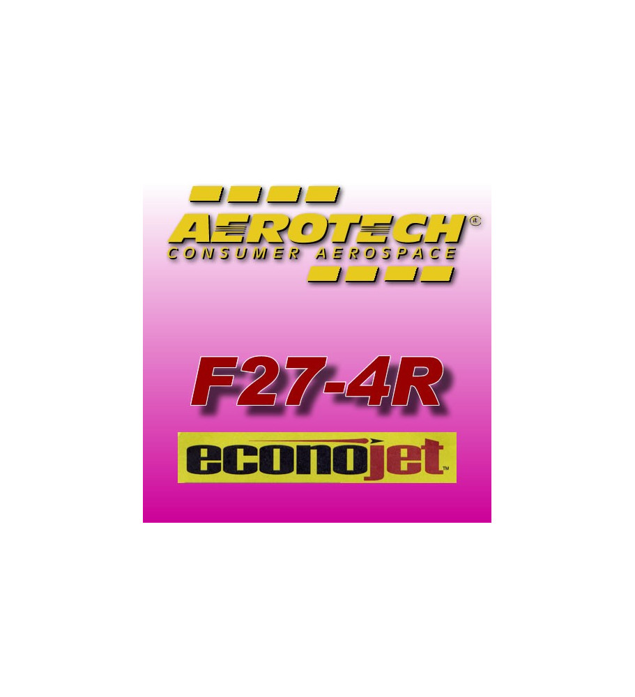 F27-4R Econojet (2 pz.) - Motori Aerotech monouso 29 mm