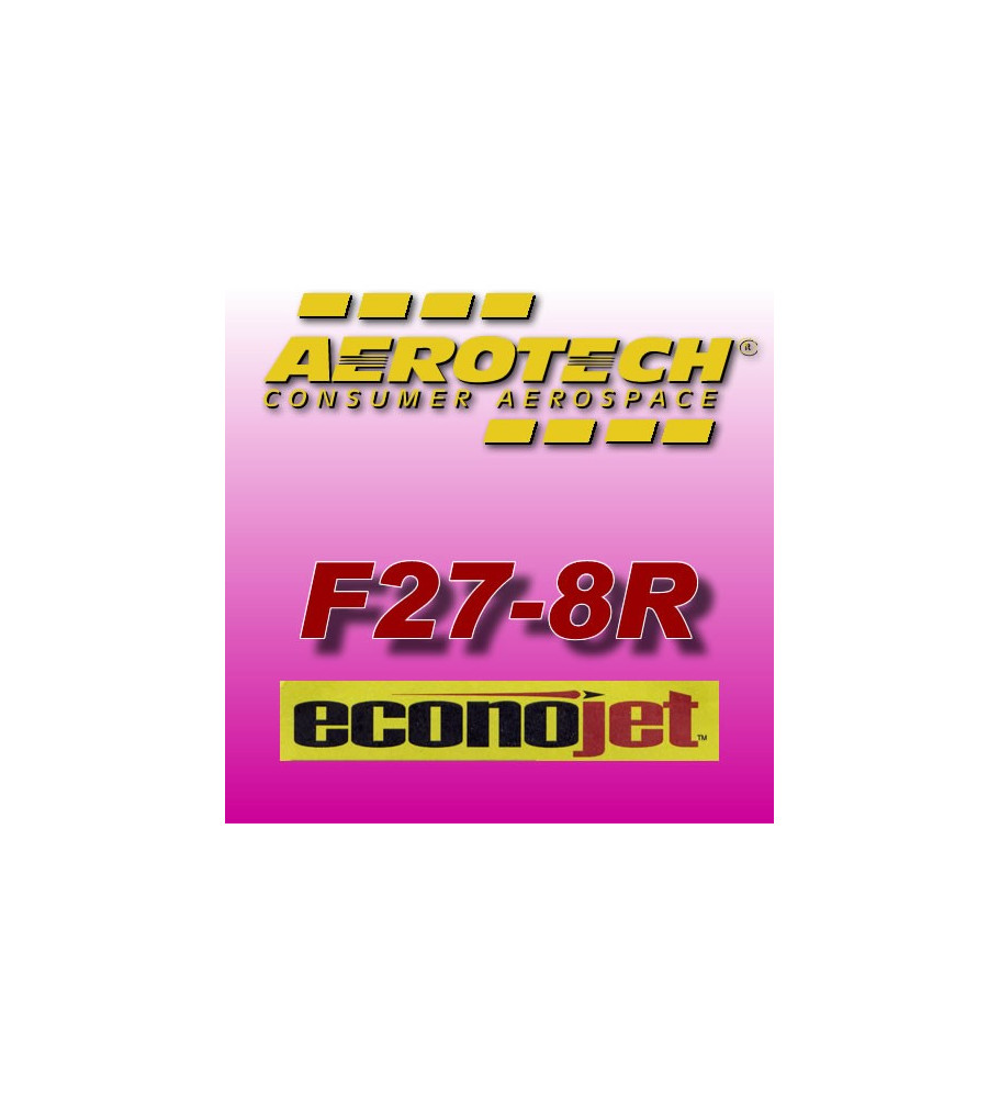 F27-8R Econojet (2 pz.) - Motori Aerotech monouso 29 mm