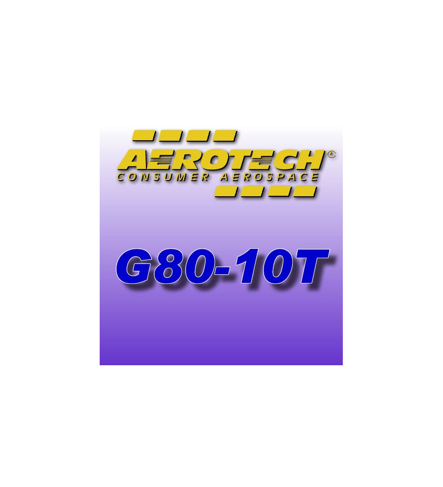 G80-10T - Moteur à usage unique Aerotech 29 mm