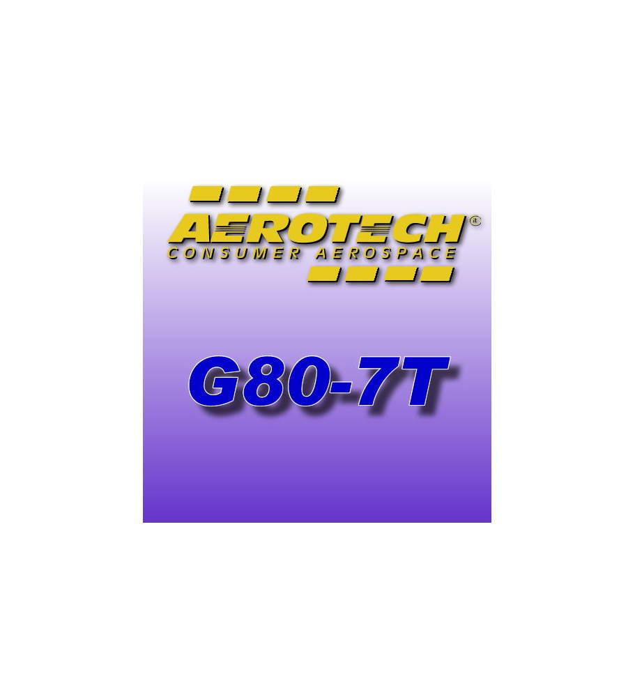 G80-7T - Aerotech Single Use Motor 29 mm