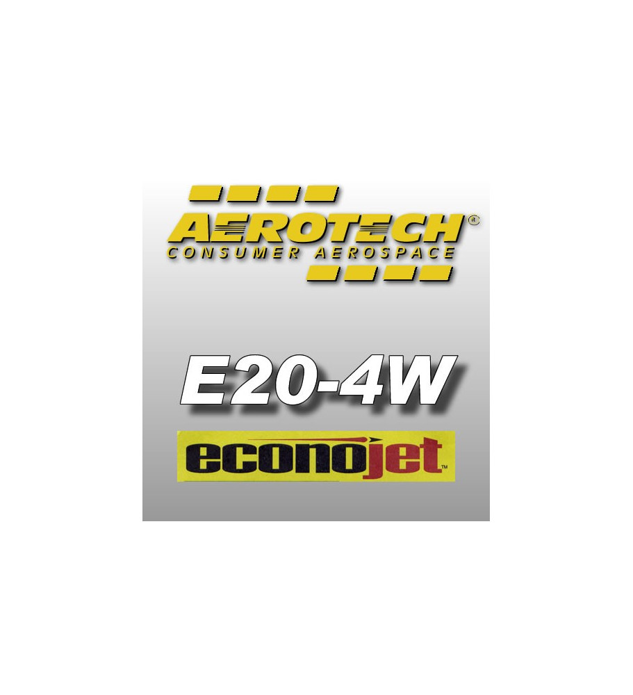 E20-4W Econojet - Motor de un solo uso Aerotech des 24 mm